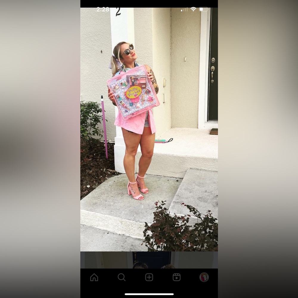 Polly pocket homemade Halloween costume